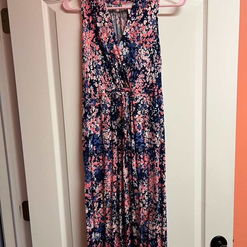 Floral Maxi Maternity Dress - PinkBlush